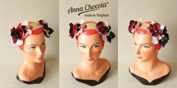 Anna Chocola® Floral Crown Headpiece