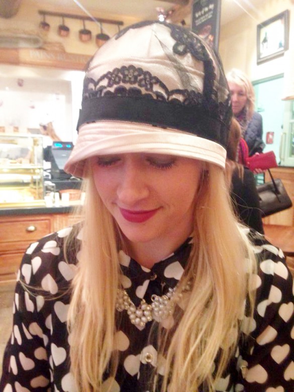 Emma (UK) wearing her 