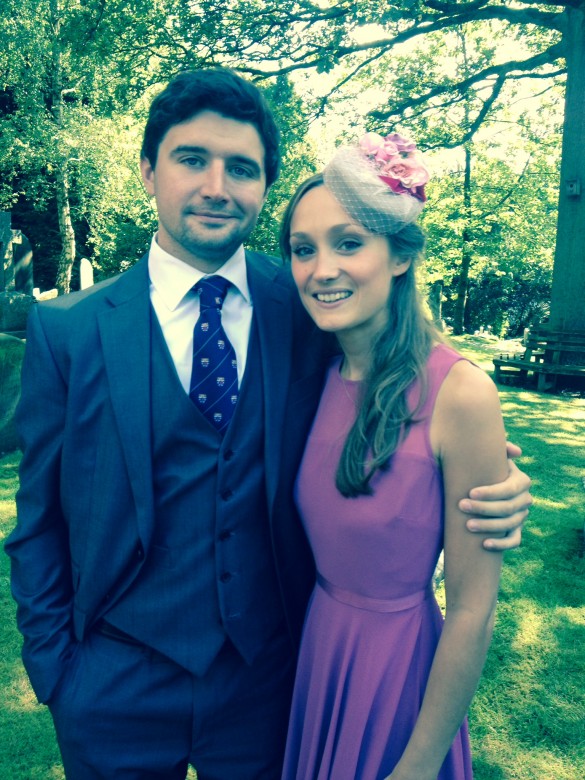 Lucy in her Coquette Pillbox Hat by Anna Chocola brighton